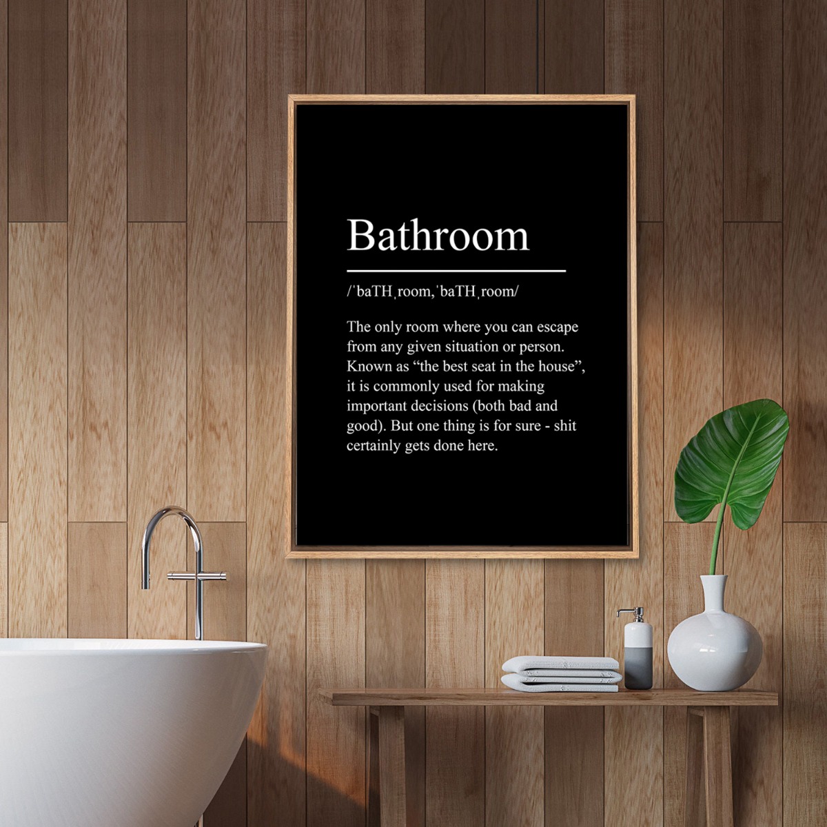 Namly Design Plakat – Bathroom