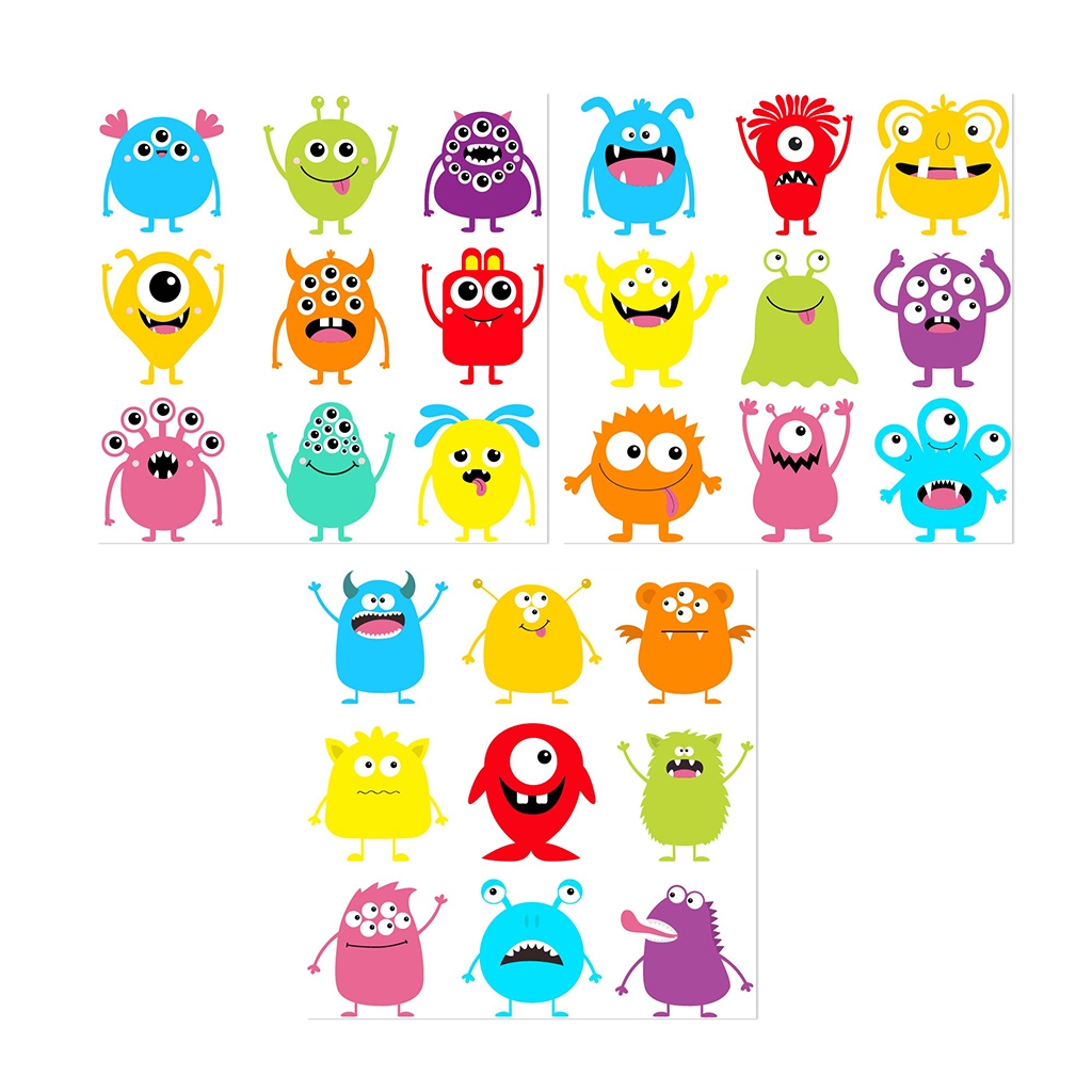 Namly Design Wallstickers - Mini Monstre