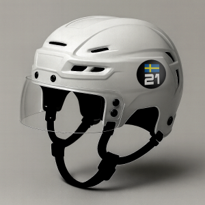Navnemærker Hockeyklistermærker 20 stk 50 mm