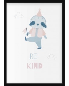 Plakat - Dovendyr ,  Be kind