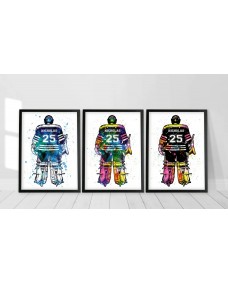 Plakater - Hockeymålmand / Personliggjort