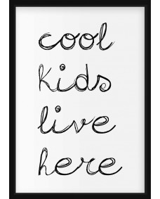 POSTER - Cool kids live here