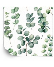 Flisemærkat - Eucalyptus-dekaler / 24 stk