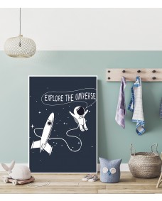 Plakat - Explore the Universe