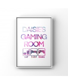 Plakat - Spil / Daisies Gaming Room
