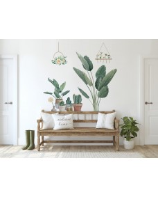 Wallsticker - Fresh and Green Plants