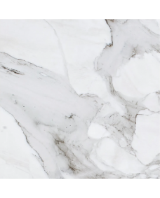 Flisemærkat - Klassisk hvid marmor / 24 stk