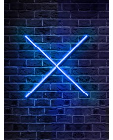 Plakat - Spilcontroller Ikon / X / Neon