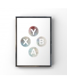 Plakat - Spil / Alfabeter