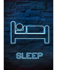 Plakat - SLEEP / Neon