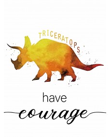 Plakat - TRICERATOPS / Have Courage