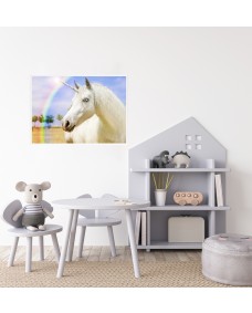 Plakat -  Hvide Hest