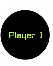 Wallsticker – Player 1  / Runde