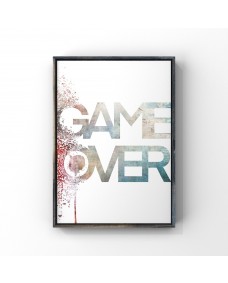 Plakat - Spil / Game Over