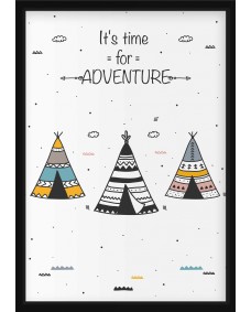 PLAKAT - It´s time for adventure