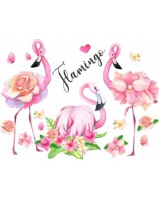 Wallsticker - Flamingo