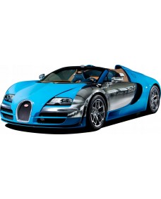 Wallsticker - Bugatti Veyron / Blå