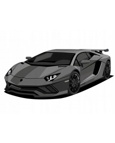 Wallsticker - Lamborghini Sportsvogn