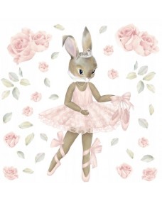 Wallsticker – Bunny Ballerina