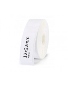 Niimbot Label til D101/110 / 12 x 22 mm, 260 stk / Hvid