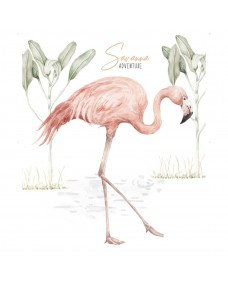 Wallsticker - Flamingo