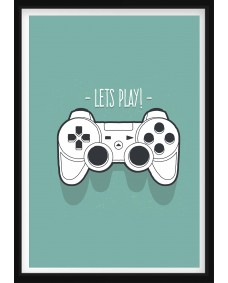 Plakat - Joystick / Lets Play