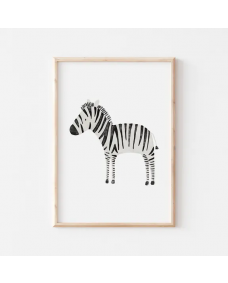 Safari Plakat / Zebra