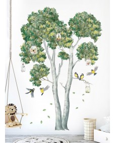 Wallsticker – Træer og Fugle