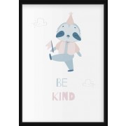 Plakat - Dovendyr ,  Be kind