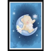 Plakat - Bjørn på månen