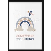 Plakat -  Regnbue, Somewhere over the rainbow