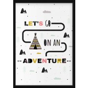 Plakat - Let´s go on an adventure