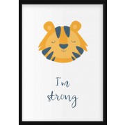 Plakat - Portræt af Tiger
