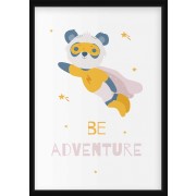 Plakat - Tiger , Be Adventure