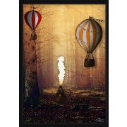 Plakat - Luftballoner i skoven