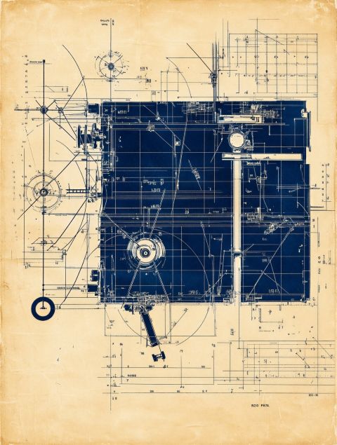 Plakat - Ingeniørtegning