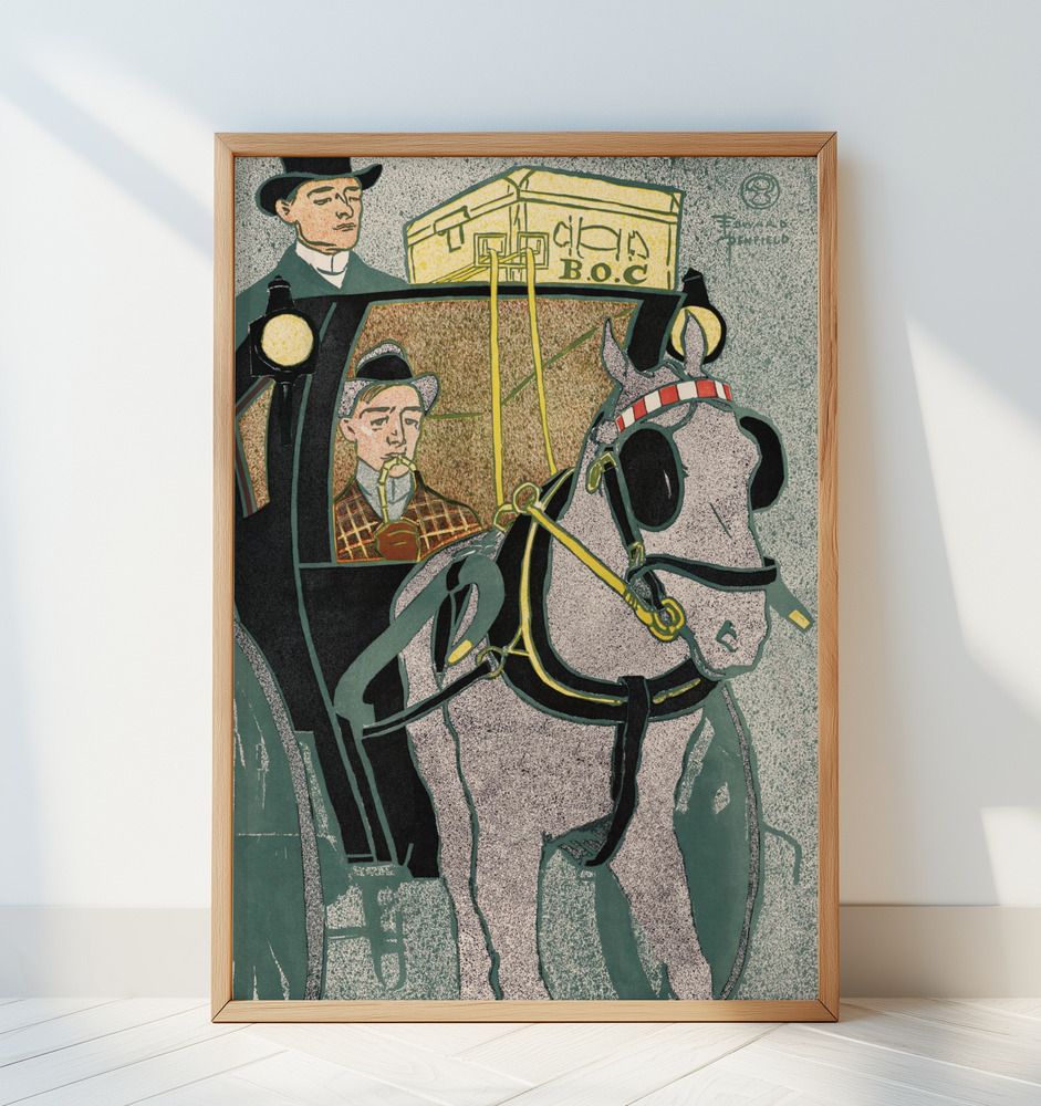 Plakat - Edward Penfield Hestevogn