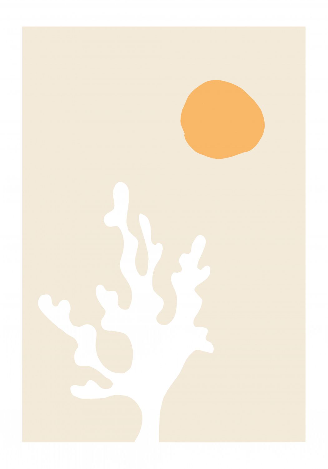 Plakat - Abstrakt Koraldesign