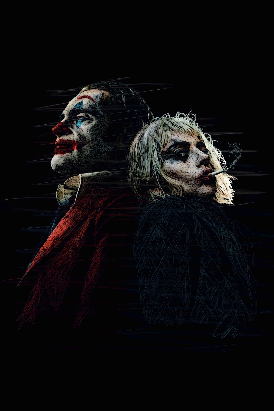 Plakat - Ikonisk Duo Kunstværk