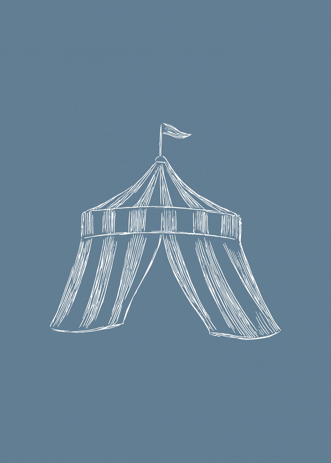 Plakat - Cirkustelt Kunst