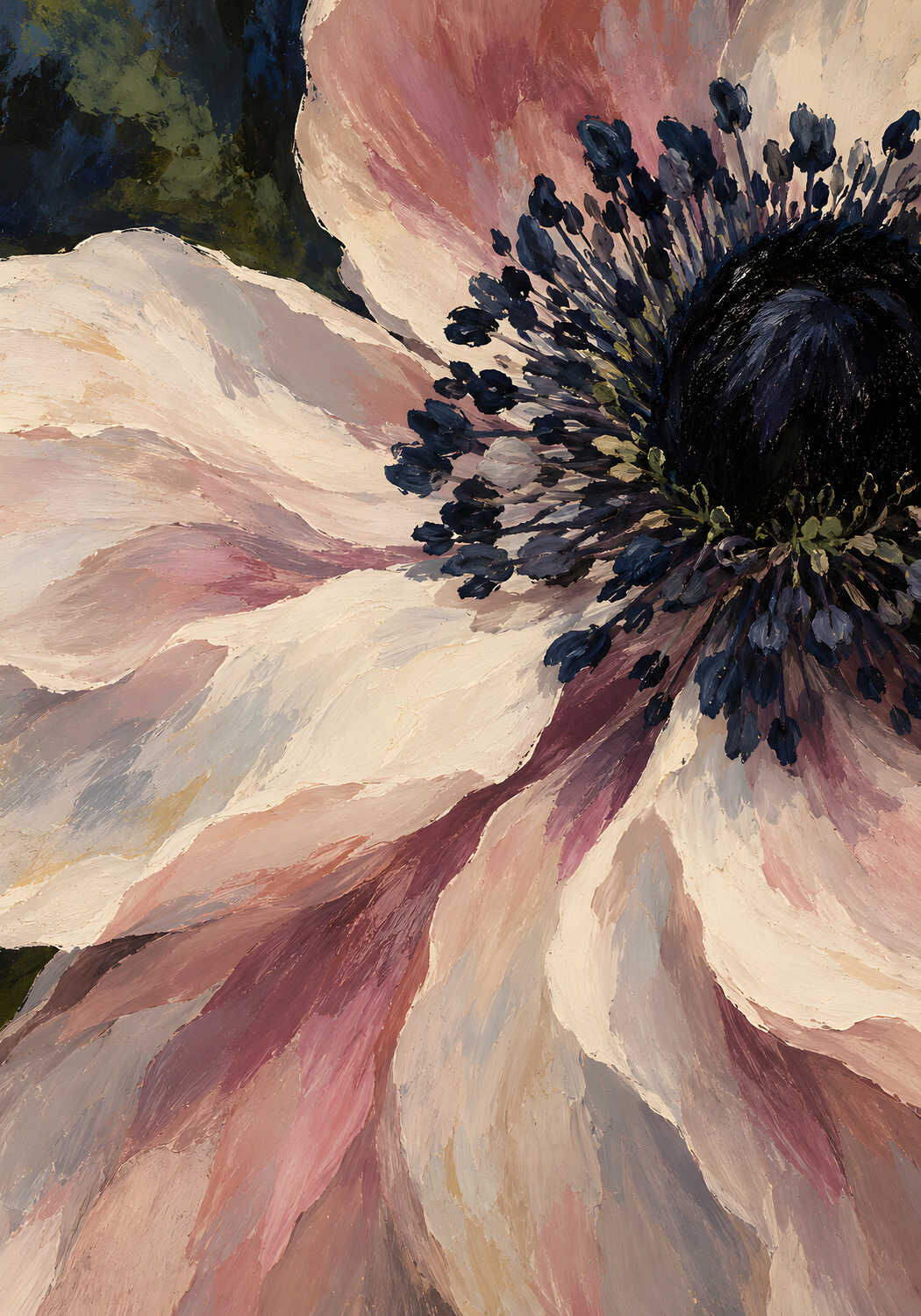 Plakat - Majestætisk Blomstkunst