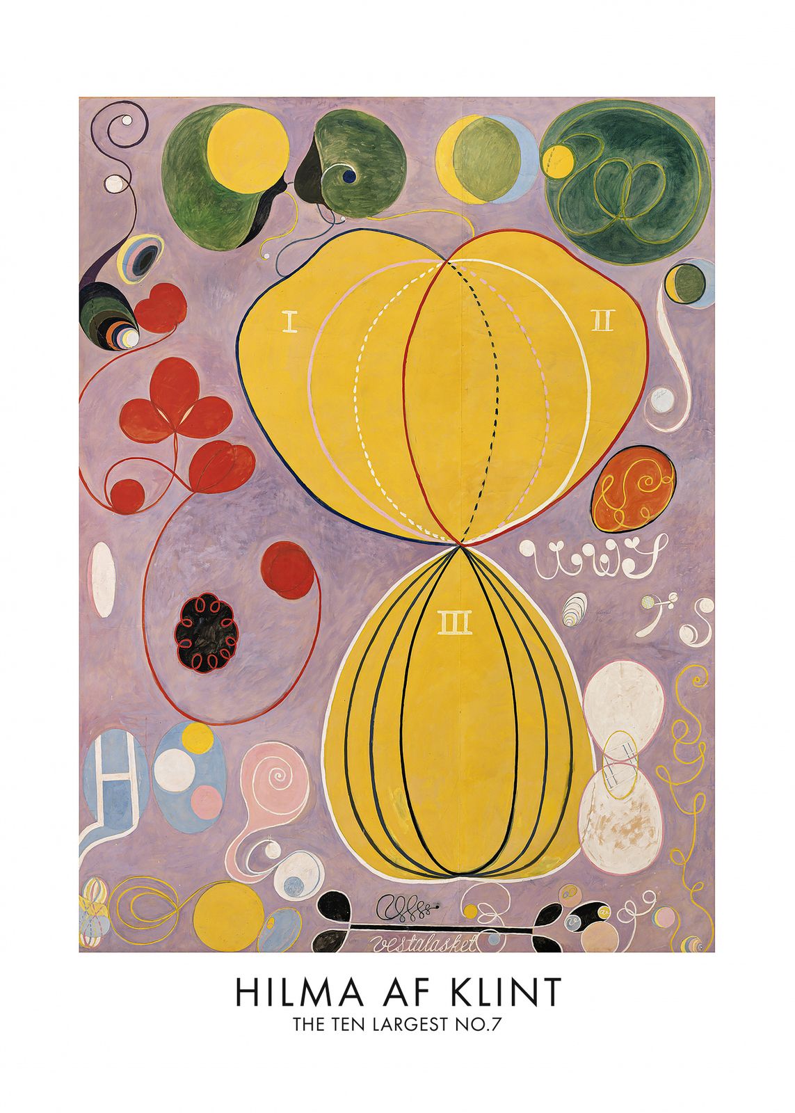 Plakat - Hilma Af Klint De Ti Største Nr.7