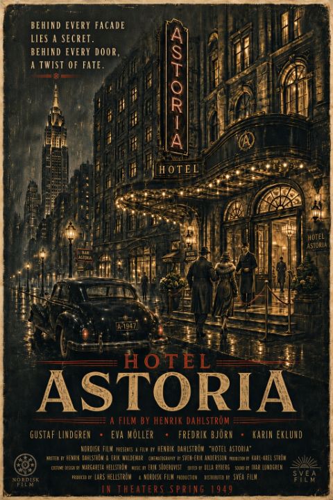 Plakat - Hotel Astoria Noir