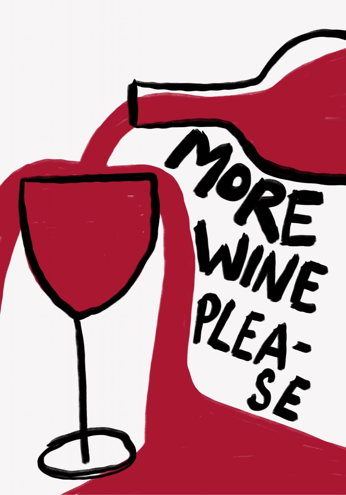 Plakat - Mere Vin Tak