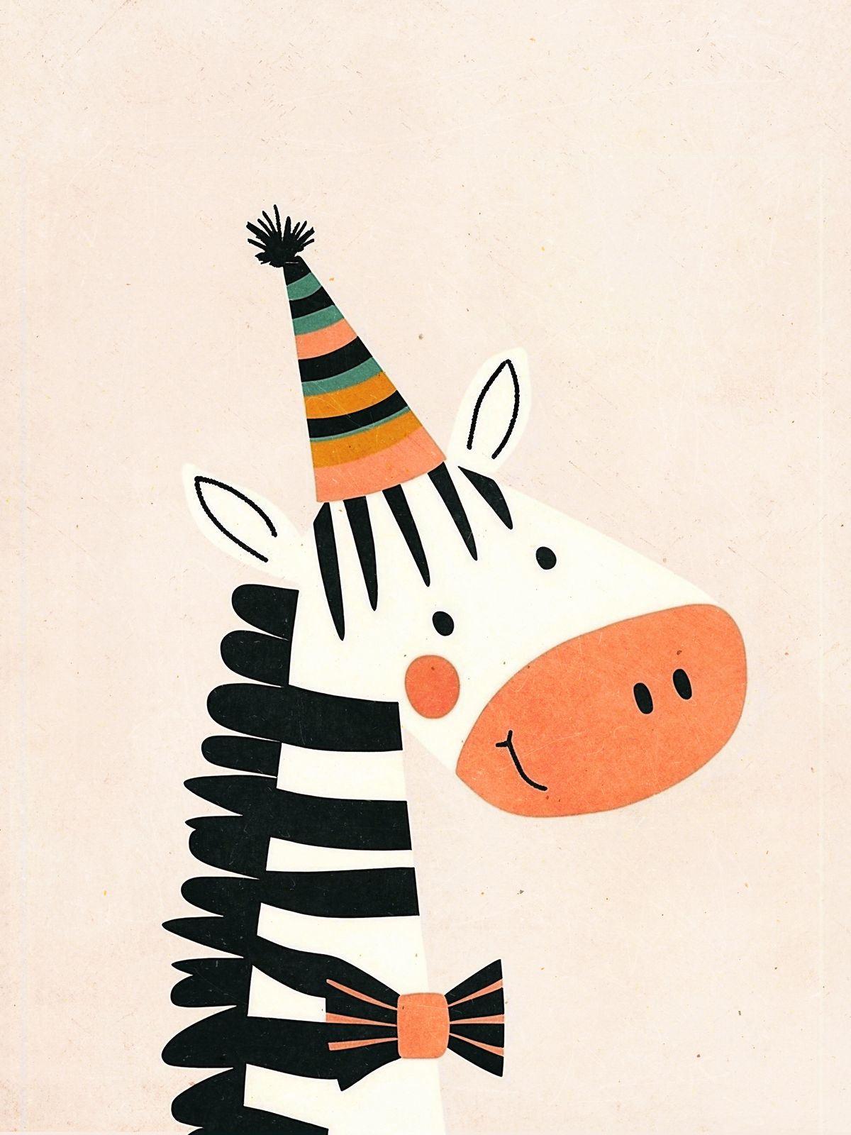 Plakat - Zebra Festhat