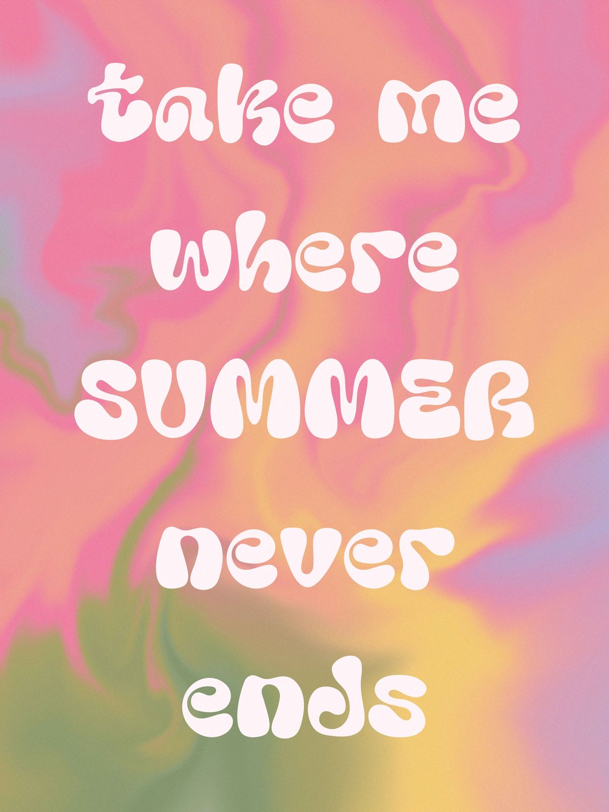 Plakat - Hvor sommeren aldrig ender