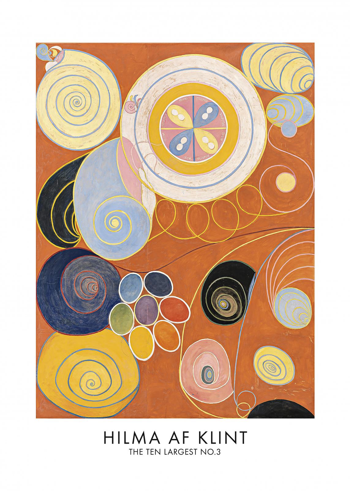 Plakat - Hilma af Klint De Ti Største