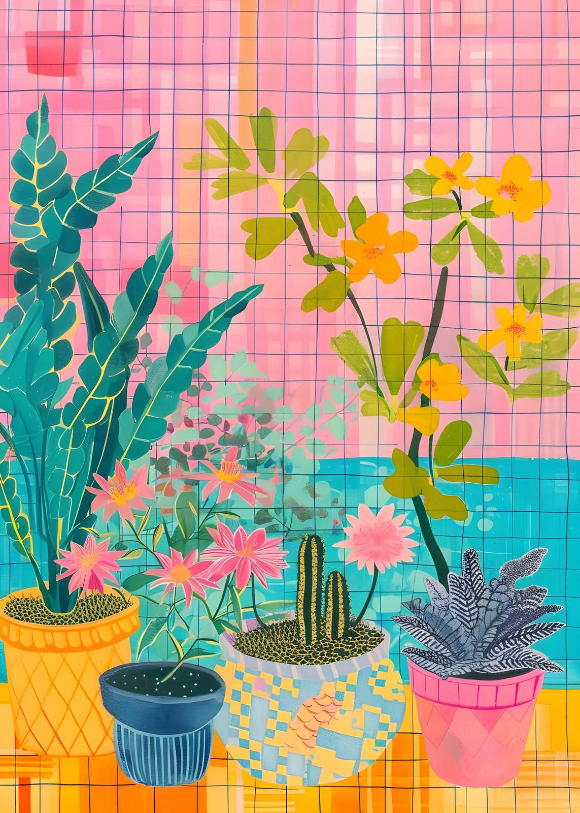 Plakat - Levende Botanisk Kunst