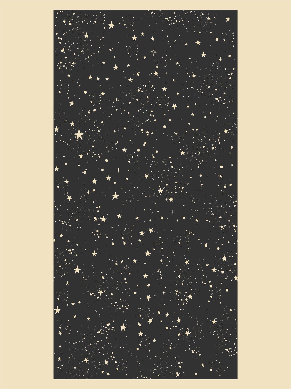 Plakat - Stjerneklar nattehimmel
