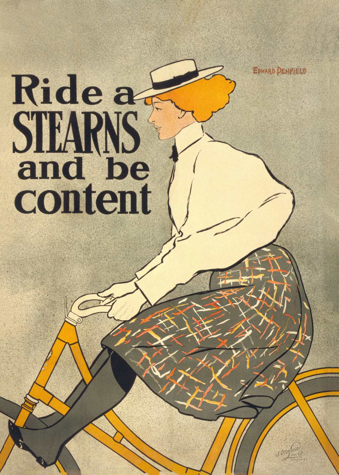 Plakat - Ride a Stearns